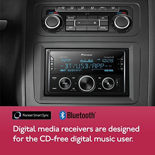 Pioneer MVH-S622BS Double DIN, Amazon Alexa, Pioneer Smart Sync, Bluetooth, Android, iPhone - Audio Digital Media Receiver Pioneer MVH-S622BS Double DIN, Amazon Alexa, Pioneer Smart Sync, Bluetooth, Android, iPhone - Audio Digital Media Receiver